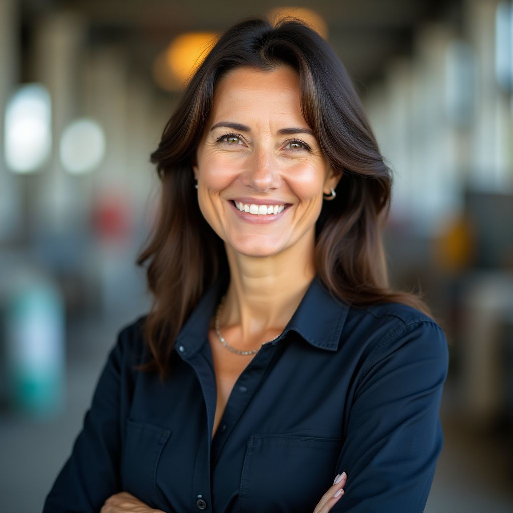 Retrato de Marcela Gómez
